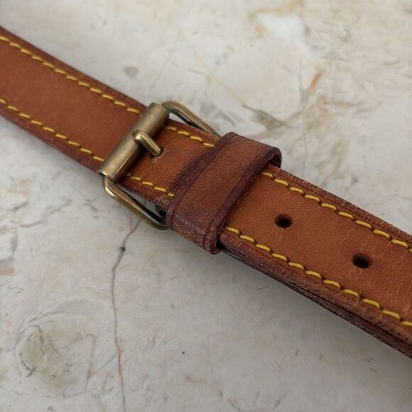Authentic Louis Vuitton Vachetta Leather Shoulder Strap 35”-42” - Picture 11 of 17